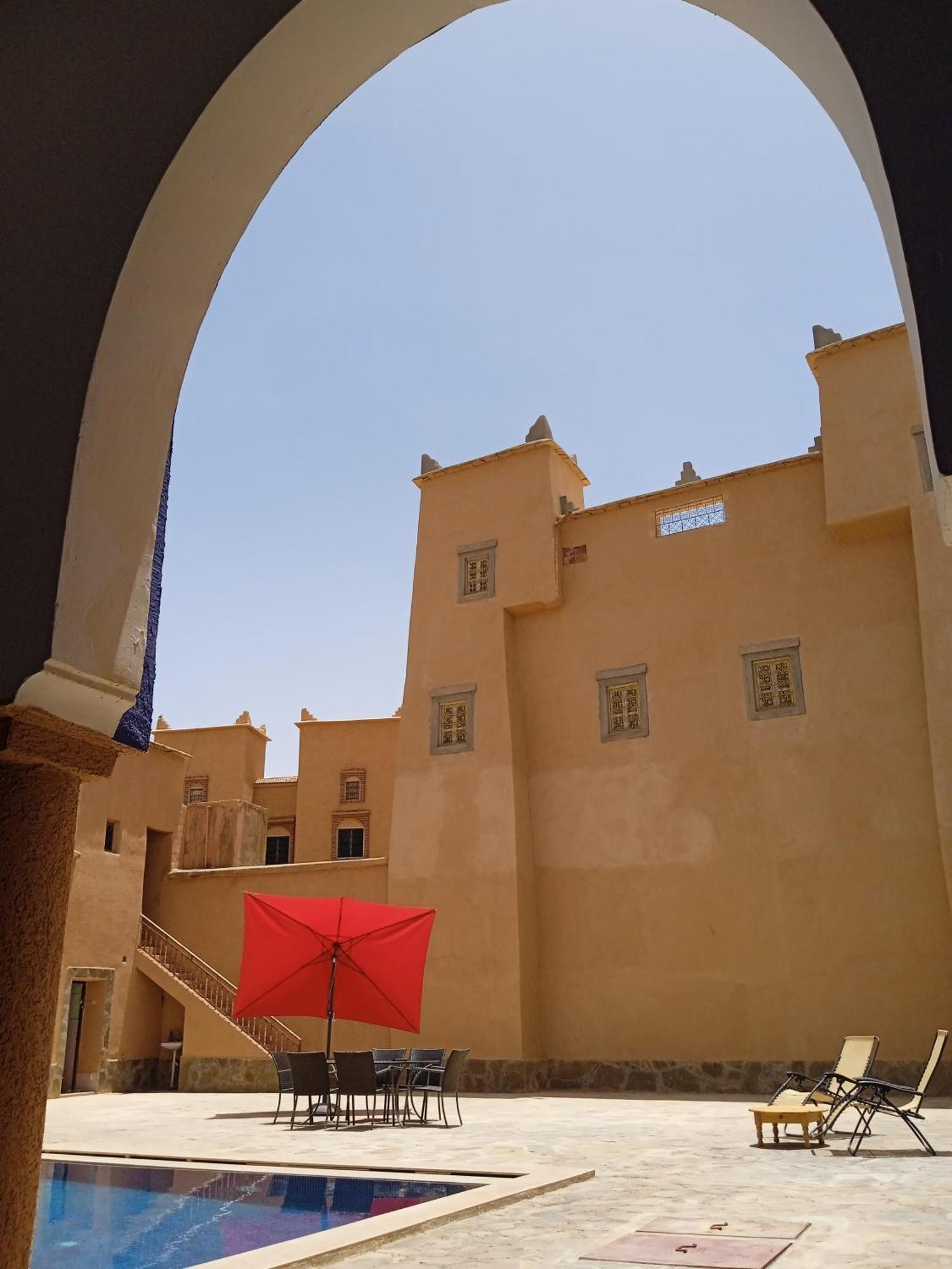 Hotel Kasbah ben hamou Nkob Exterior foto