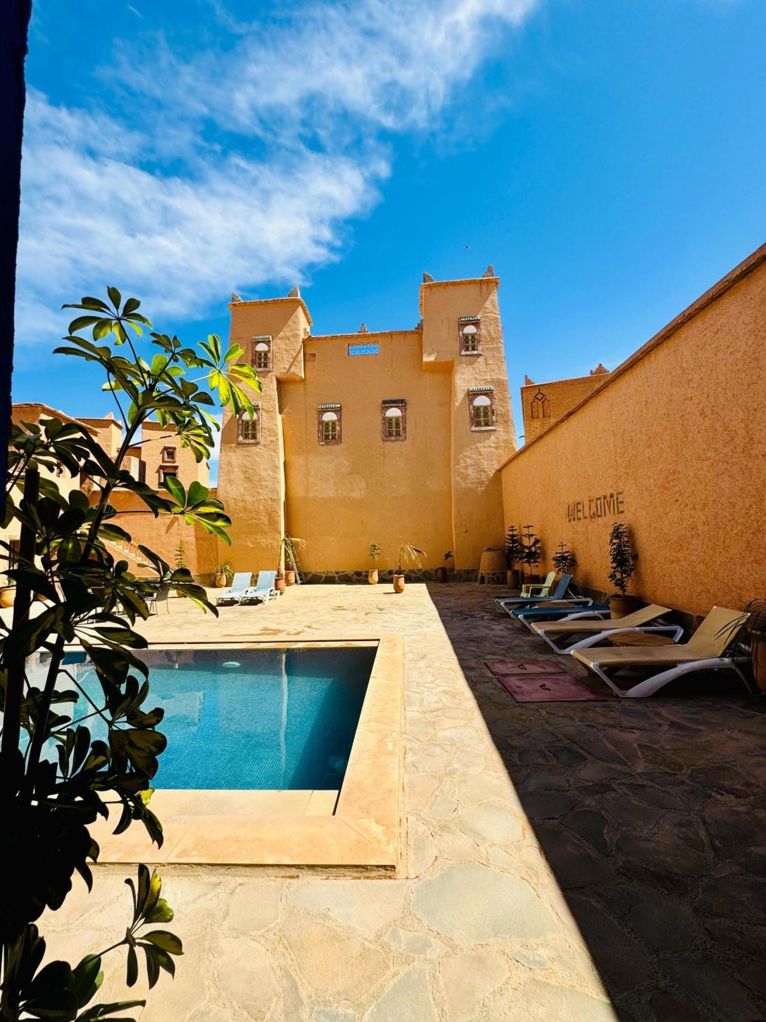 Hotel Kasbah ben hamou Nkob Exterior foto
